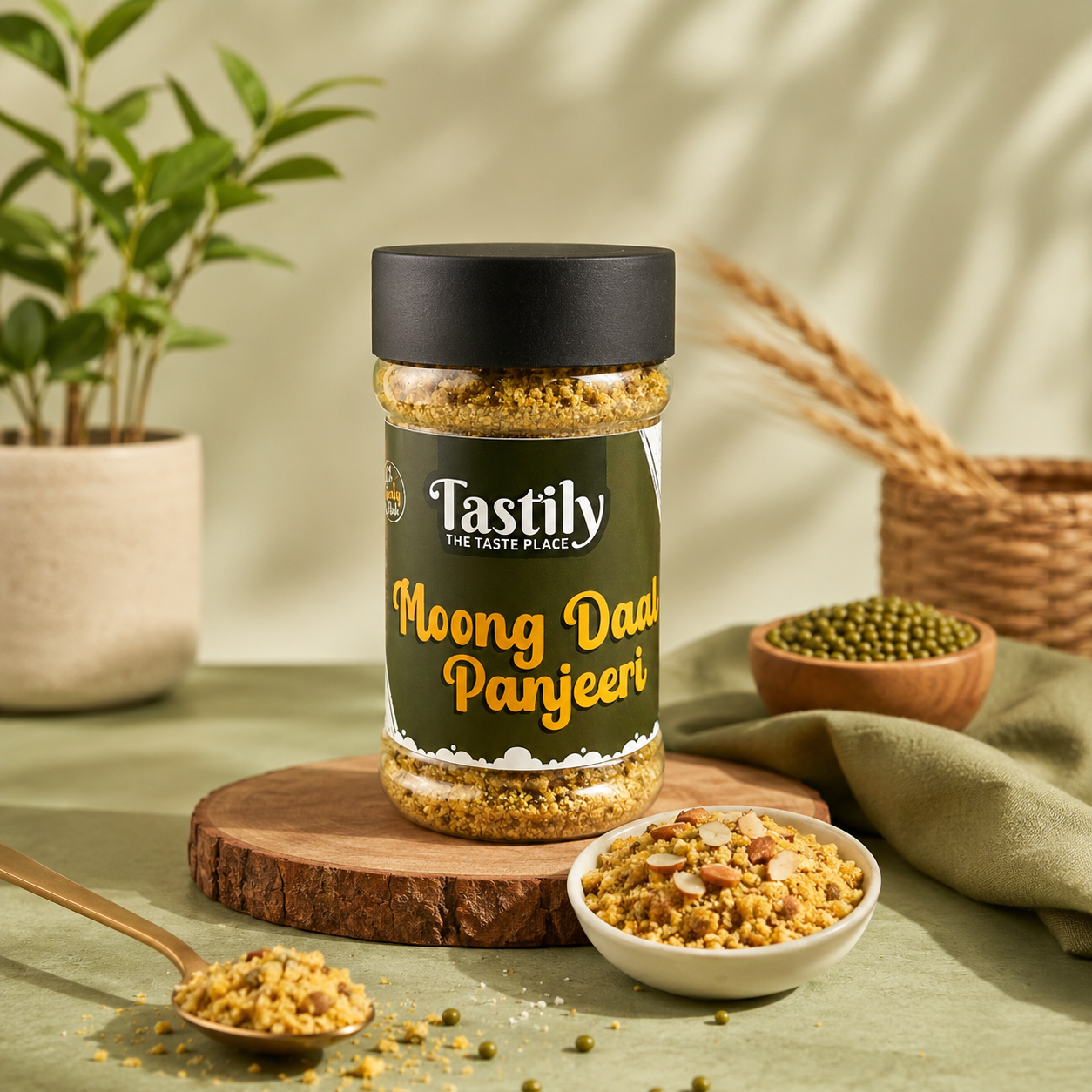 Moong Daal Panjeeri
