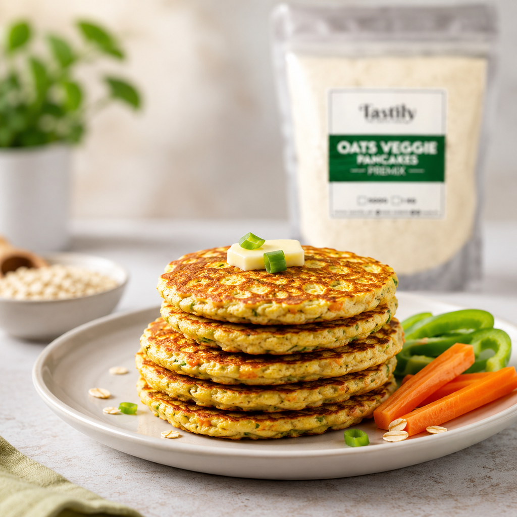 Oats Veggie Pancake